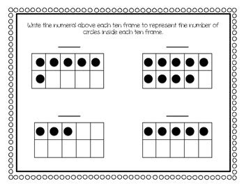 Common Core NO PREP Math Journal: First Grade Representing Numbers CCSS NBT.1