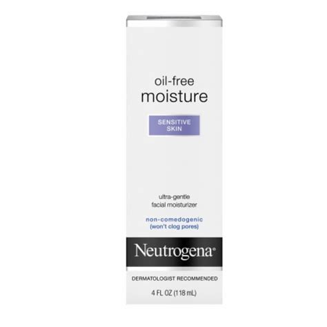 Neutrogena Sensitive Skin Oil Free Facial Moisturizer 4 Fl Oz Qfc