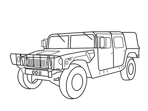 Hummer Coloring Page Free Printable Hummer Coloring Page Coloring Home