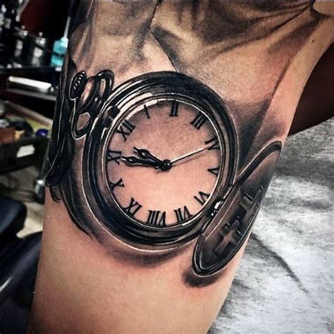 Tatuaggio Orologio Da Taschino 89 Disegni Significato Idee