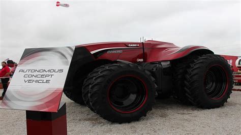 New Case Ih Autonomous Tractor Concept Leaves Farm