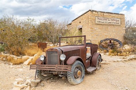 13 Mostly Abandoned Ghost Towns In Texas Map