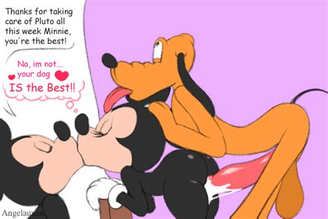 Post 3170357 Angelauxes Animated Mickey Mouse Minnie Mouse Pluto The Pup