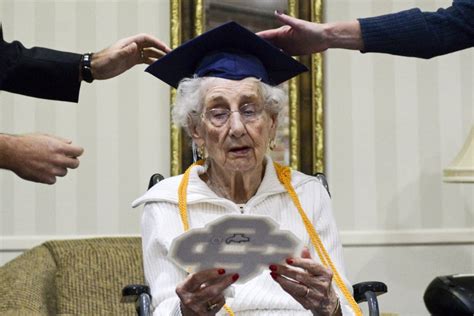 97 year old margaret bekema sheds tears of joy after getting high school diploma