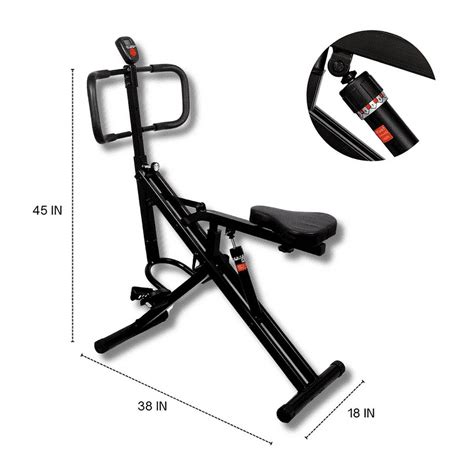 Ride To Fitness Excellence Total Crunch Power Rider Home Gym Workout