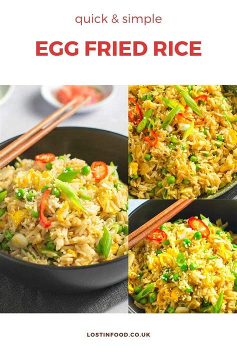 Easy Egg Fried Rice Lost In Food