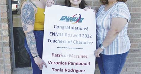 Enmu R Instructors Honored As Teachers Of Character Local News