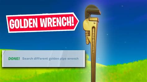 Search Different Golden Pipe Wrenches All Locations Midas