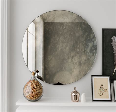 Antiqued Wall Mirror Antiqued Glass Mirror By Mirrorcooperative