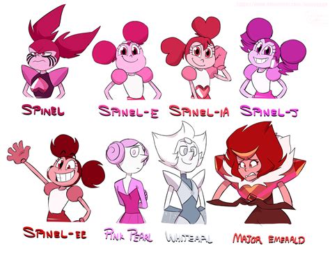 Su Au Spinel S Gang Es And En Introduction En Diamante Rosa Steven Universe Steven