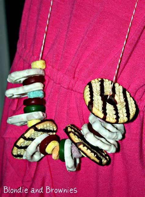 Edible Candy Necklace Candy Necklaces Movie Night Snacks Kids Snacks