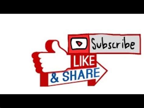 Red subscribe button channel with like comment and share icon. Barcode to PC Final - YouTube