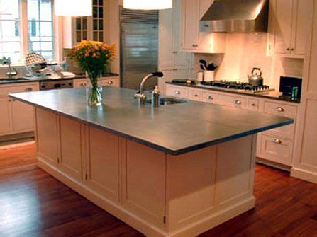Is this a normal situation? 1 1/2" Patinated Finish Zinc Countertop, Eased Square Edge ...