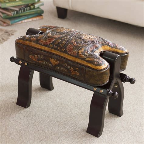 With Its Novel Form Of A Vaulting Horse This Handsome Stool Is