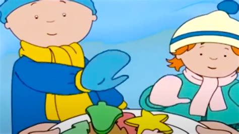 Caillou And Christmas Cookies Caillou Cartoons For Kids Wildbrain