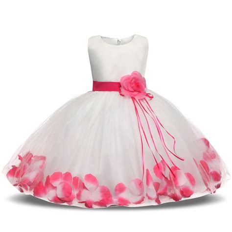 Princess Girl Dress Flower Party Kids Tutu Dress For Girls Clothes