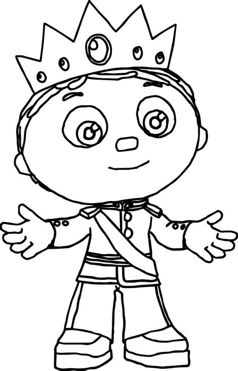 Super Why Coloring Pages Best Coloring Pages For Kids Toddler