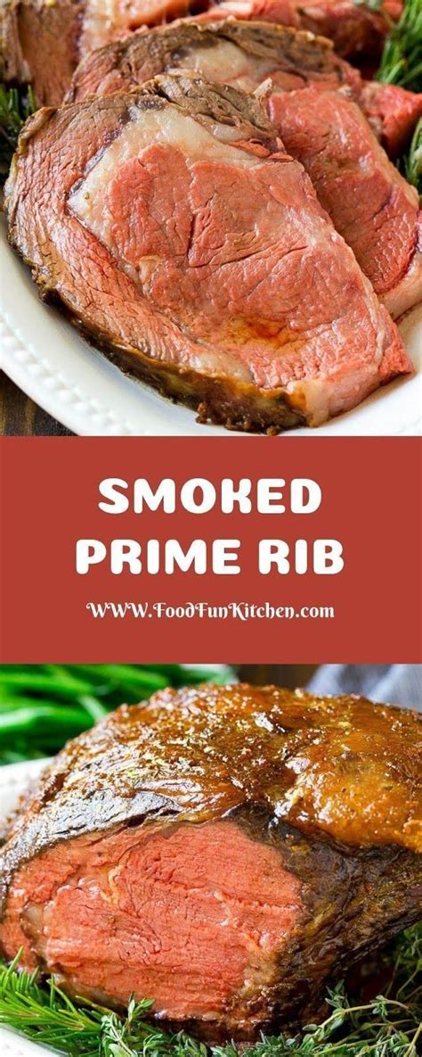 When i prepare a large christmas dinner, i serve it family style. SMOKED PRIME RIB - Dinner Recipes - #DINNER #Prime # ...