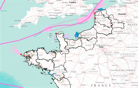 Carte De France Façade Maritime Voyage Carte Plan