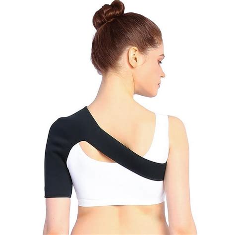 Womens Shoulder Brace Compression Sleeve Support Strap Fashionpick
