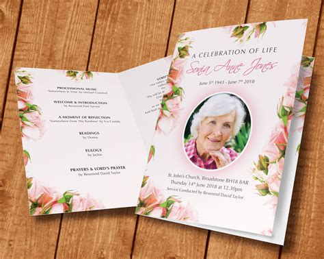 Funeral Printing And Personalised Orders Of Service