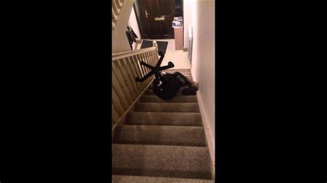 Drunk Guy Falls Down Stair Youtube