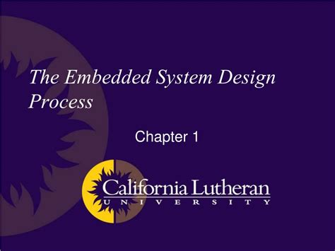 Ppt The Embedded System Design Process Powerpoint Presentation Free