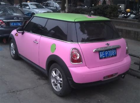 Pink Mini Is Disgusting In China Autoevolution