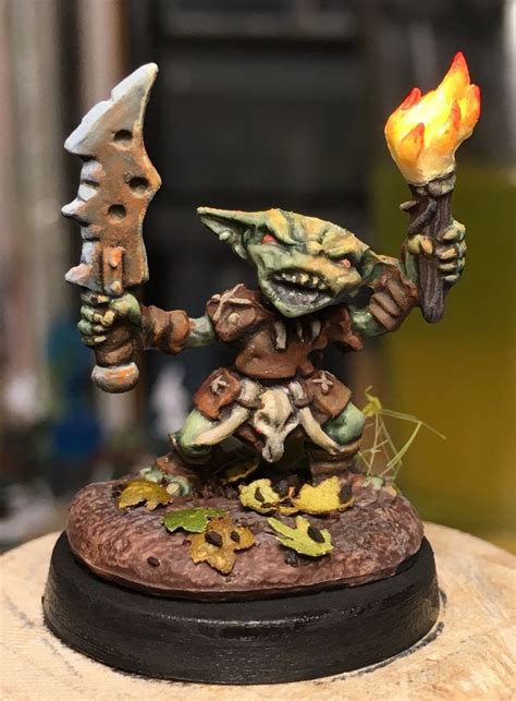Pathfinder Goblin Pyro From Reaper Bones Painted By Jd Wiker Dnd