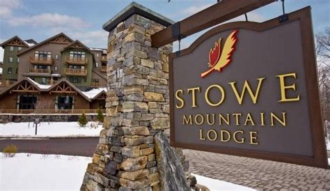 Stay At Stowe Mountain Lodge In Stowe Vermont When Looking For Snow