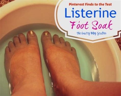 Does The Listerine Foot Soak Recipe Really Work Listerine Foot Soak