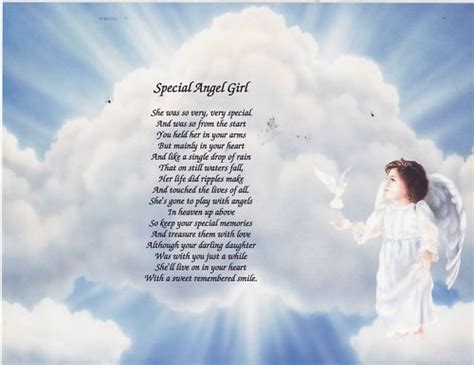 A gift from heaven above. DO BABIES GROW UP IN HEAVEN Poem Prayer Personalized