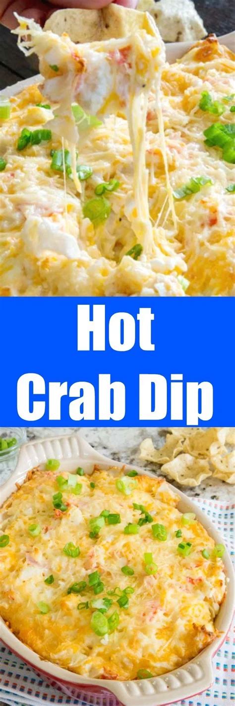 Hot Crab Dip Recipe An Easy And Delicious Cheesy Dip That Will Be A