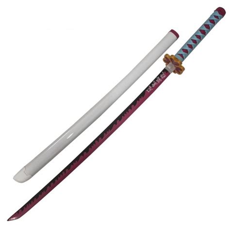 Kimetsu No Yaiba Mitsuri Kanroji Wooden Katana Knives And Swords Specialist