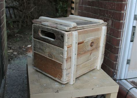 Reclaimed Wooden Crate Edit Crates Wood Crates Wooden Crate