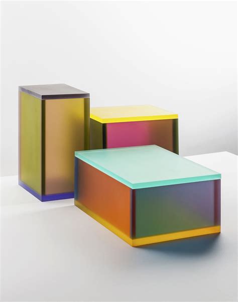 A Dutch Duos Albers Inspired Acrylic Boxes Sight Unseen Acrylic