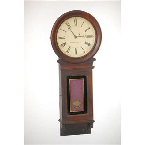 Boston Clock Co Regulator Wall Clock W Maho