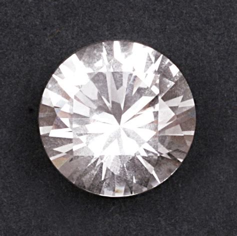 Heart Of The Light Azeztulite Faceted Gem Round 30mm