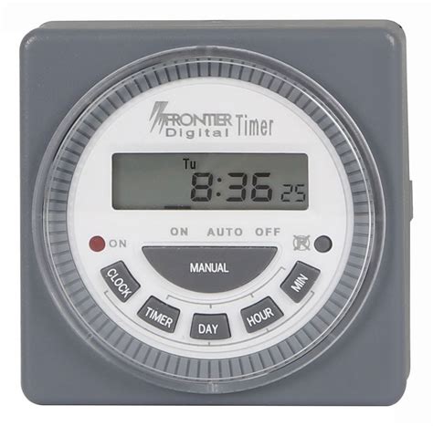 Tm 619 2 Programmable 7 Day 24 Hour Timer Clocks And Timers Wagner
