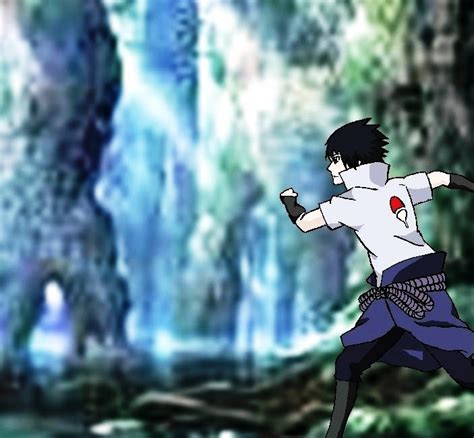 Sasuke Running By Demon Twin On Deviantart