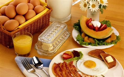 Breakfast Full Hd Wallpaper And Background Image 1920x1200 Id450901