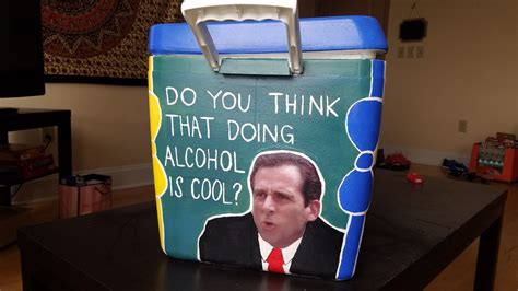 Michael Scott Do You Think That Doing Alcohol Is Cool Cooler Side