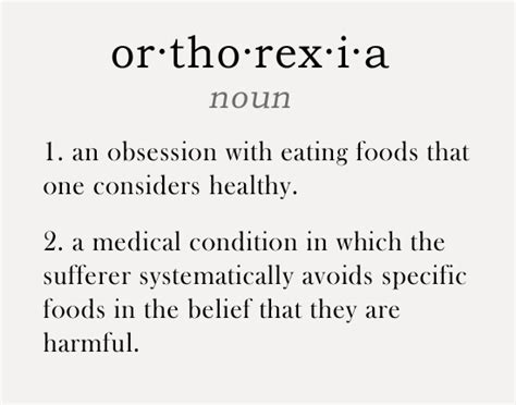 Orthorexia A New Type Of Eating Disorder Freudforthought