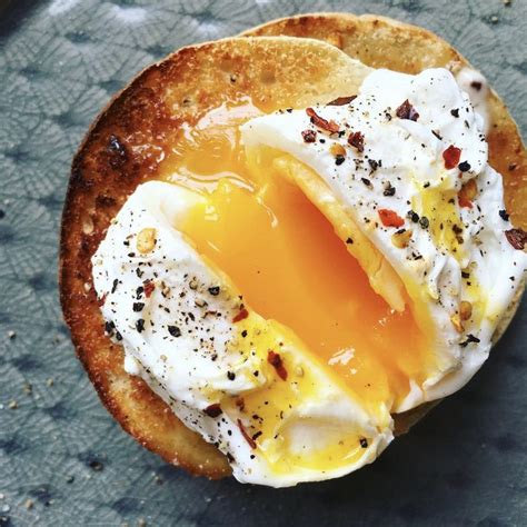 Buttery English Muffin With 7 Minute Egg By Whatfionaeats Quick