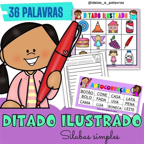 Ditado Ilustrado 4 Ano