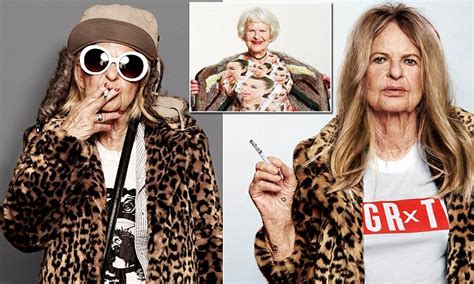instagram model baddie winkle 86 transforms into kate moss and kurt cobain for new ad campaign