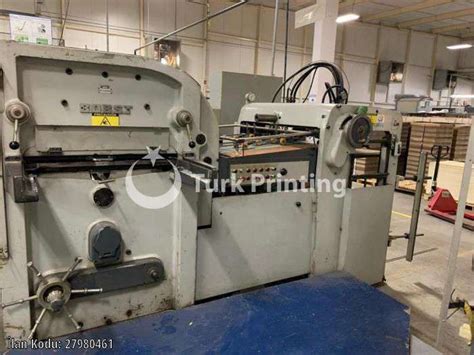 Bobst Sp 1080 E Automatic Die Cutting Machine For Sale Turkprinting