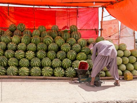 A Boy Selling Water Melons By Stocksy Contributor Agha Waseem Ahmed