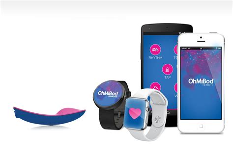 ohmibod s connected vibrators buzz in sync with heartbeat controllable by smartwatch android