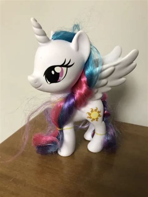 My Little Pony 6 Princess Celestia White Alicorn 2016 Figure Hasbro